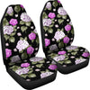 Hydrangea Pattern Print Design HD011 Universal Fit Car Seat Covers-JorJune