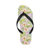 Hydrangea Pattern Print Design HD02 Flip Flops-JorJune