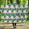 Hydrangea Pattern Print Design HD03 Hooded Blanket-JORJUNE.COM