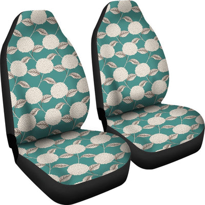 Hydrangea Pattern Print Design HD03 Universal Fit Car Seat Covers-JorJune