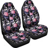 Hydrangea Pattern Print Design HD04 Universal Fit Car Seat Covers-JorJune