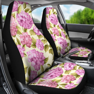 Hydrangea Pattern Print Design HD05 Universal Fit Car Seat Covers-JorJune