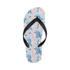 Hydrangea Pattern Print Design HD06 Flip Flops-JorJune