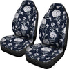 Hydrangea Pattern Print Design HD07 Universal Fit Car Seat Covers-JorJune