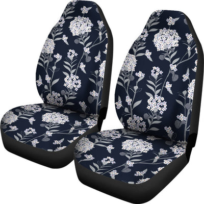 Hydrangea Pattern Print Design HD07 Universal Fit Car Seat Covers-JorJune