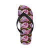 Hydrangea Pattern Print Design HD08 Flip Flops-JorJune