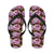 Hydrangea Pattern Print Design HD08 Flip Flops-JorJune