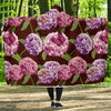 Hydrangea Pattern Print Design HD08 Hooded Blanket-JORJUNE.COM