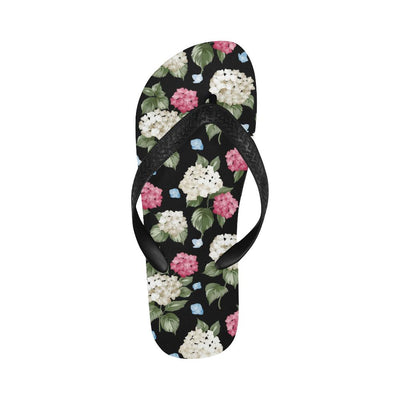 Hydrangea Pattern Print Design HD09 Flip Flops-JorJune