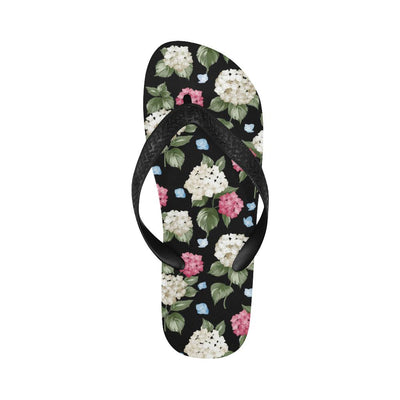 Hydrangea Pattern Print Design HD09 Flip Flops-JorJune