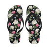 Hydrangea Pattern Print Design HD09 Flip Flops-JorJune