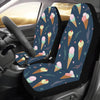 Ice Cream Pattern Print Design 04 Car Seat Covers (Set of 2)-JORJUNE.COM