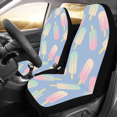 Ice Cream Pattern Print Design 05 Car Seat Covers (Set of 2)-JORJUNE.COM