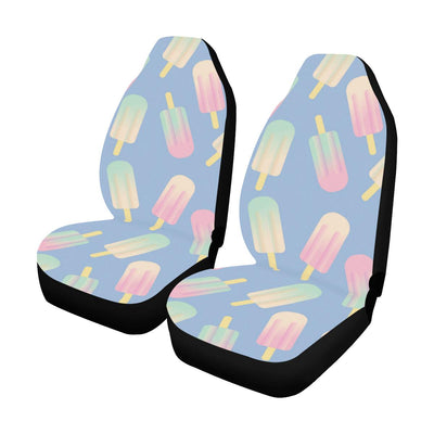 Ice Cream Pattern Print Design 05 Car Seat Covers (Set of 2)-JORJUNE.COM