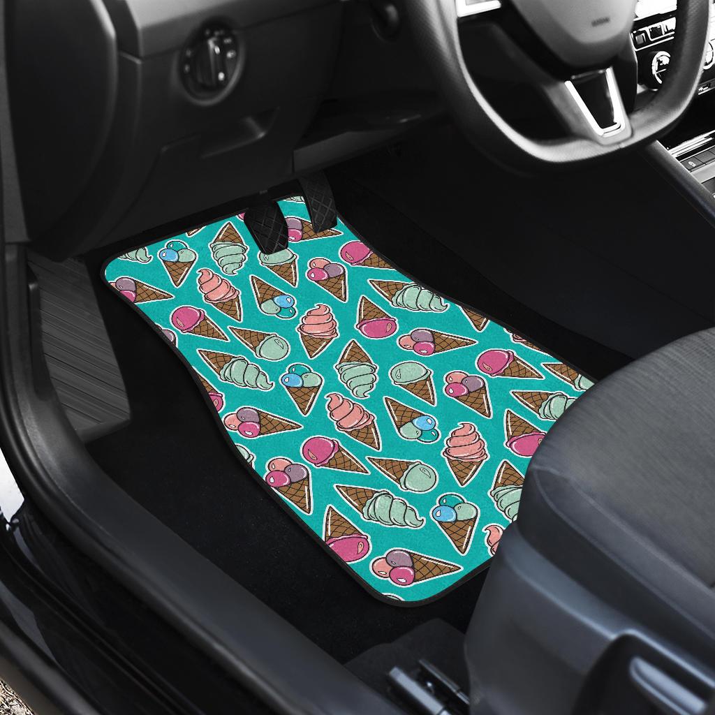 Ice Cream Pattern Print Design IC01 Car Floor Mats-JorJune