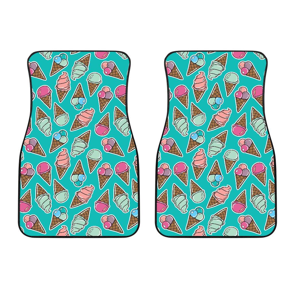 Ice Cream Pattern Print Design IC01 Car Floor Mats-JorJune