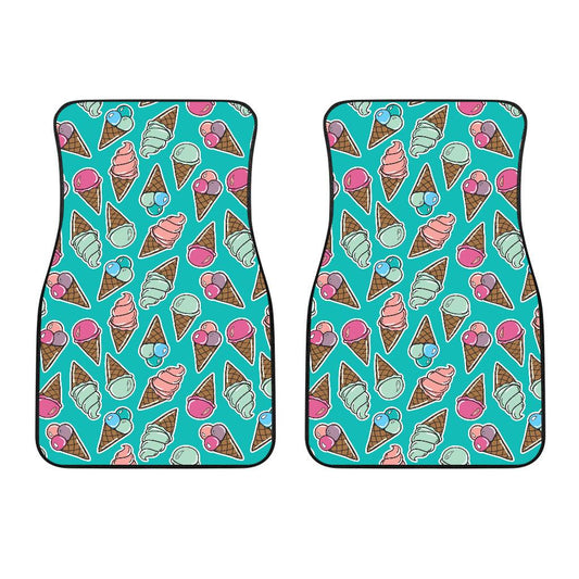 Ice Cream Pattern Print Design IC01 Car Floor Mats-JorJune