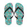 Ice Cream Pattern Print Design IC01 Flip Flops-JorJune