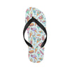 Ice Cream Pattern Print Design IC02 Flip Flops-JorJune