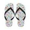 Ice Cream Pattern Print Design IC02 Flip Flops-JorJune