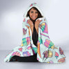 Ice Cream Pattern Print Design IC02 Hooded Blanket-JORJUNE.COM