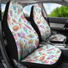 Ice Cream Pattern Print Design IC02 Universal Fit Car Seat Covers-JorJune