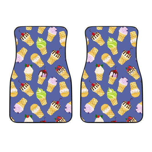 Ice Cream Pattern Print Design IC03 Car Floor Mats-JorJune