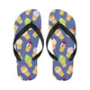 Ice Cream Pattern Print Design IC03 Flip Flops-JorJune