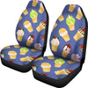 Ice Cream Pattern Print Design IC03 Universal Fit Car Seat Covers-JorJune