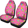 Ice Cream Pattern Print Design IC04 Universal Fit Car Seat Covers-JorJune