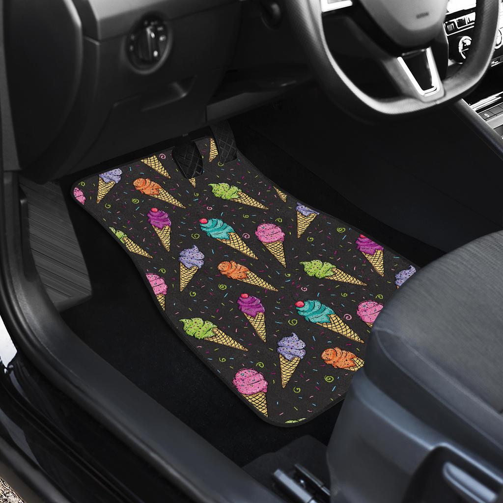 Ice Cream Pattern Print Design IC06 Car Floor Mats-JorJune