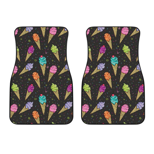 Ice Cream Pattern Print Design IC06 Car Floor Mats-JorJune