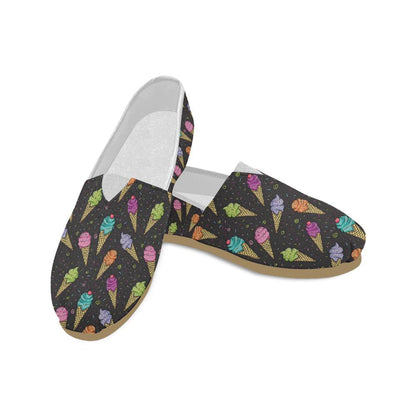 Ice Cream Pattern Print Design IC06 Women Casual Shoes-JorJune.com