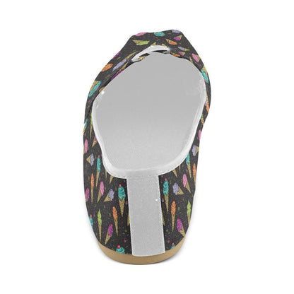 Ice Cream Pattern Print Design IC06 Women Casual Shoes-JorJune.com