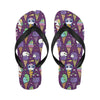 Ice Cream Pattern Print Design IC07 Flip Flops-JorJune