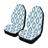 Ikat Pattern Print Design 02 Car Seat Covers (Set of 2)-JORJUNE.COM