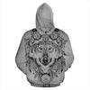 Indian Boho Wolf All Over Print Hoodie