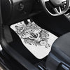 Indian Boho Wolf Car Floor Mats