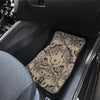 Indian Boho Wolf Front and Back Car Floor Mats