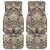 Indian Boho Wolf Front and Back Car Floor Mats