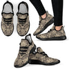 Indian Boho Wolf Mesh Knit Sneakers Shoes