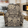 Indian Boho Wolf Recliner Slipcover-JORJUNE.COM