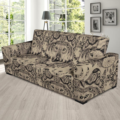 Indian Boho Wolf Sofa Slipcover-JORJUNE.COM