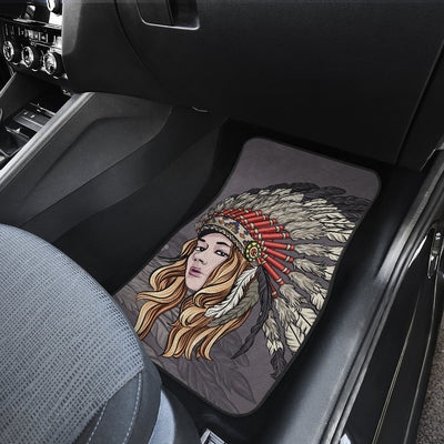 Indian Girl Car Floor Mats