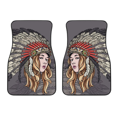 Indian Girl Car Floor Mats