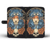 Indian Girl Wolf Wallet Phone Case