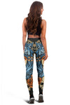 Indian Girl Wolf Women Leggings