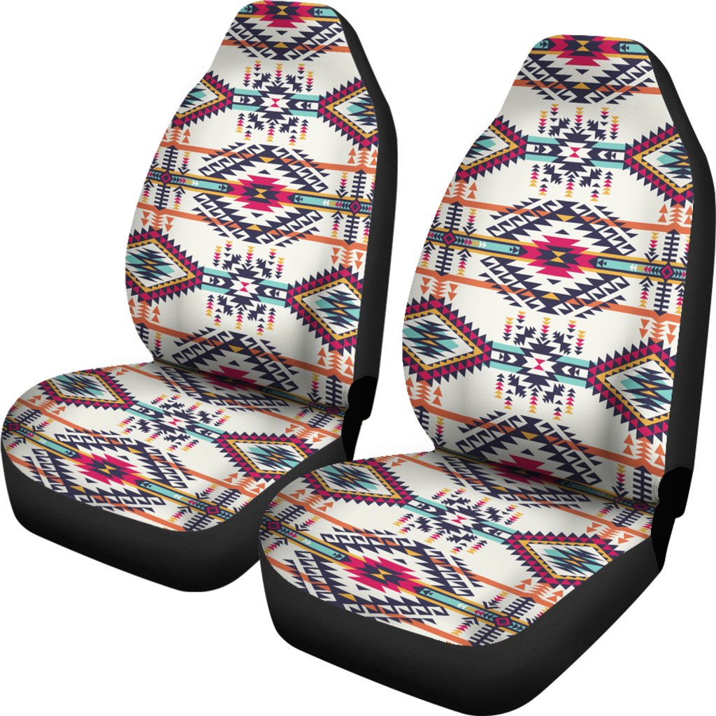 Indian Navajo Art Themed Design Print Universal Fit Car Seat Covers