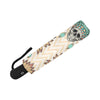 Indian Skull Pattern Automatic Foldable Umbrella