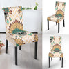 Indian Skull Pattern Dining Chair Slipcover-JORJUNE.COM